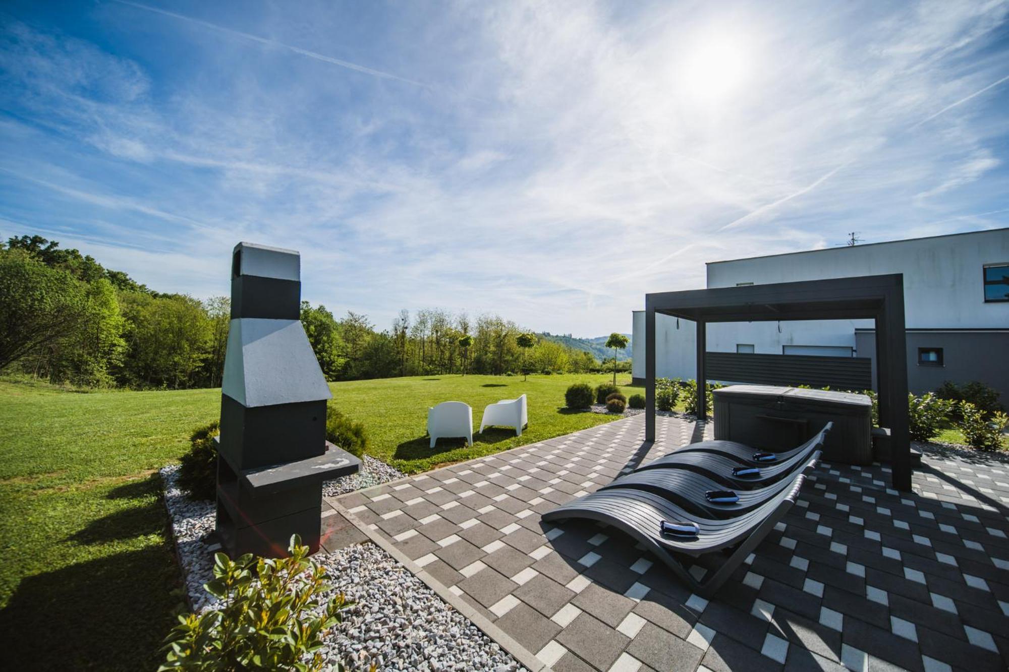 K Relax Place, Varazdinske Toplice, Modern Home With Sauna, Jacuzzi, Wifi Esterno foto