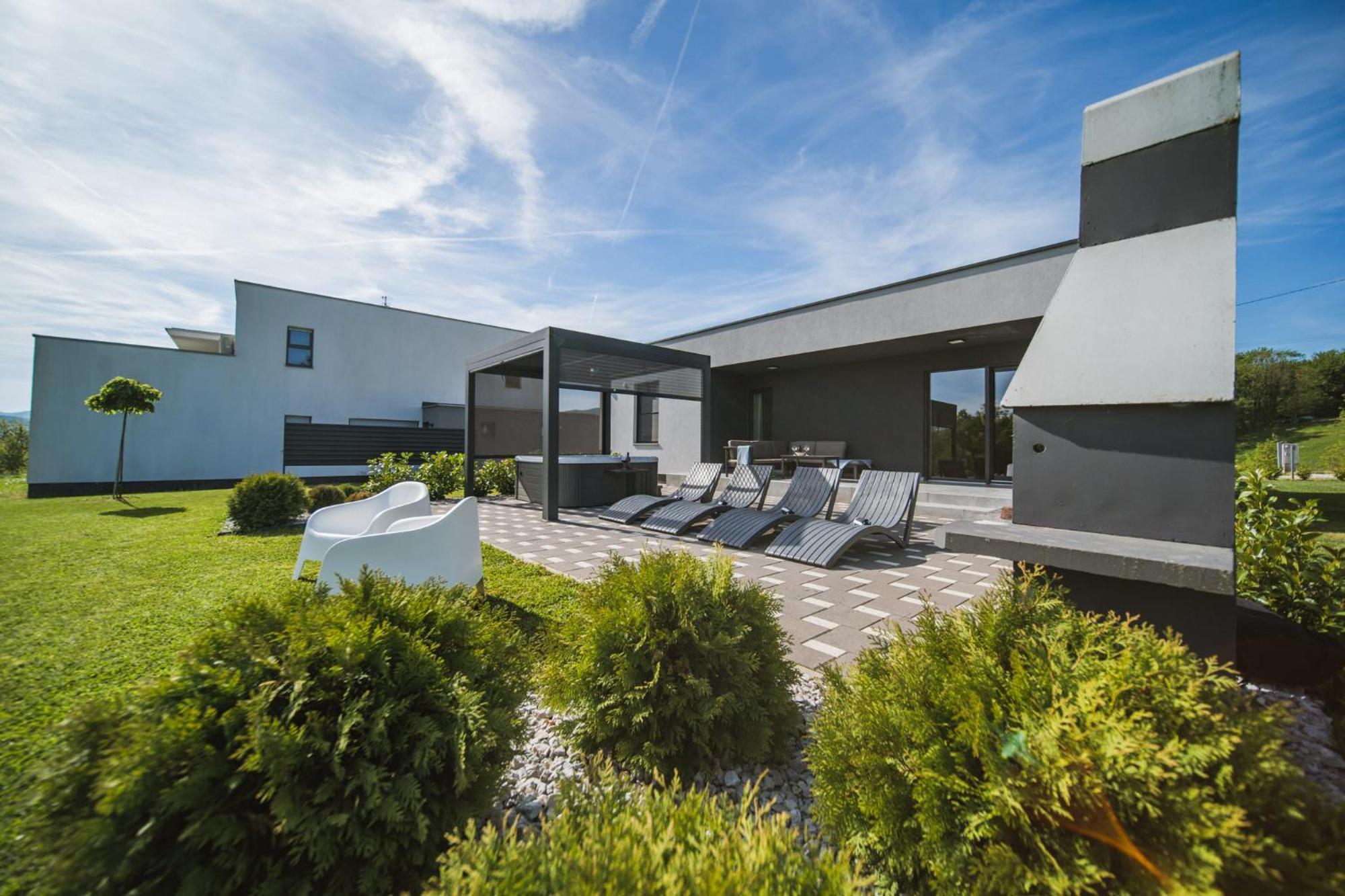 K Relax Place, Varazdinske Toplice, Modern Home With Sauna, Jacuzzi, Wifi Esterno foto