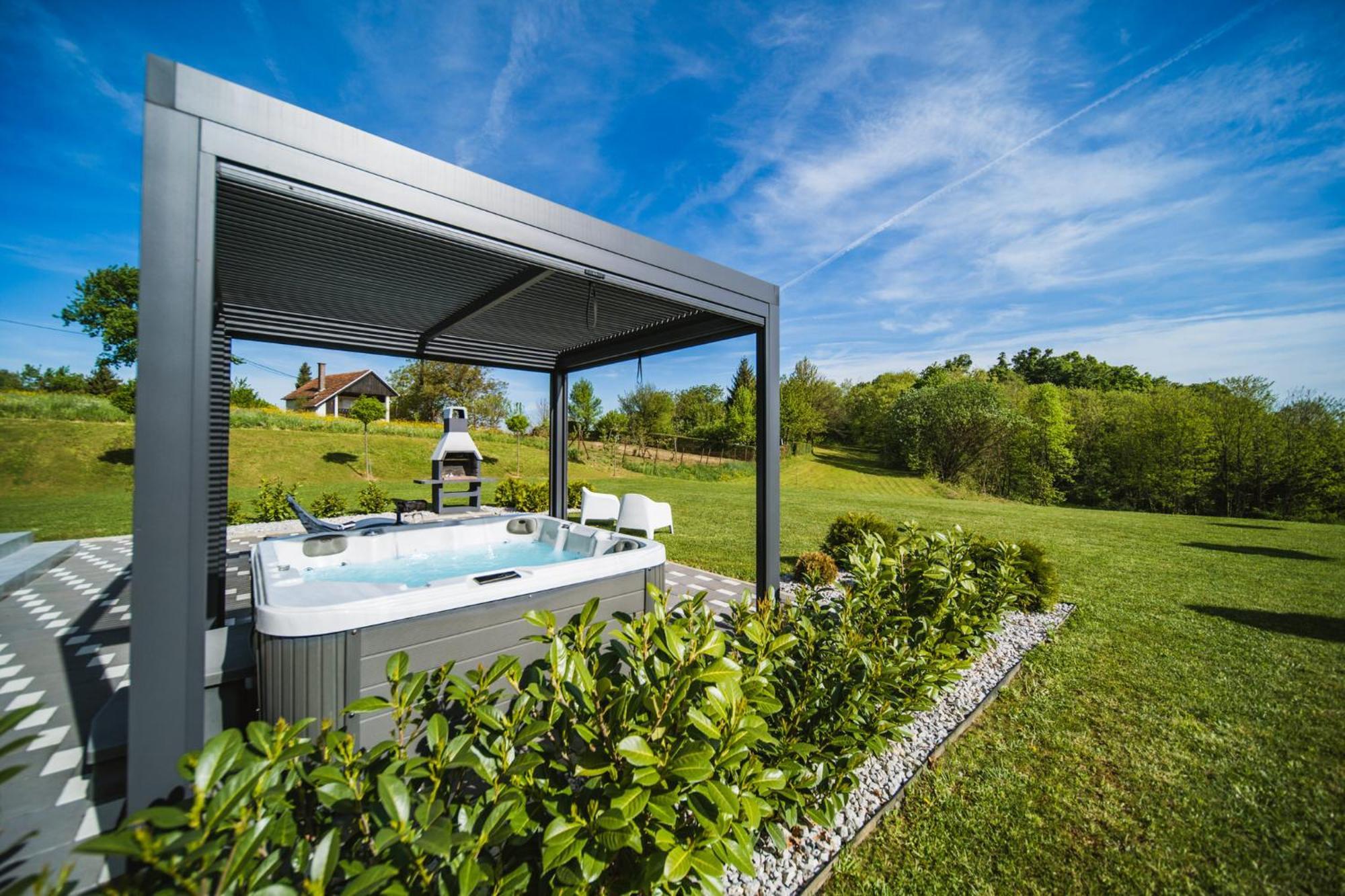 K Relax Place, Varazdinske Toplice, Modern Home With Sauna, Jacuzzi, Wifi Esterno foto