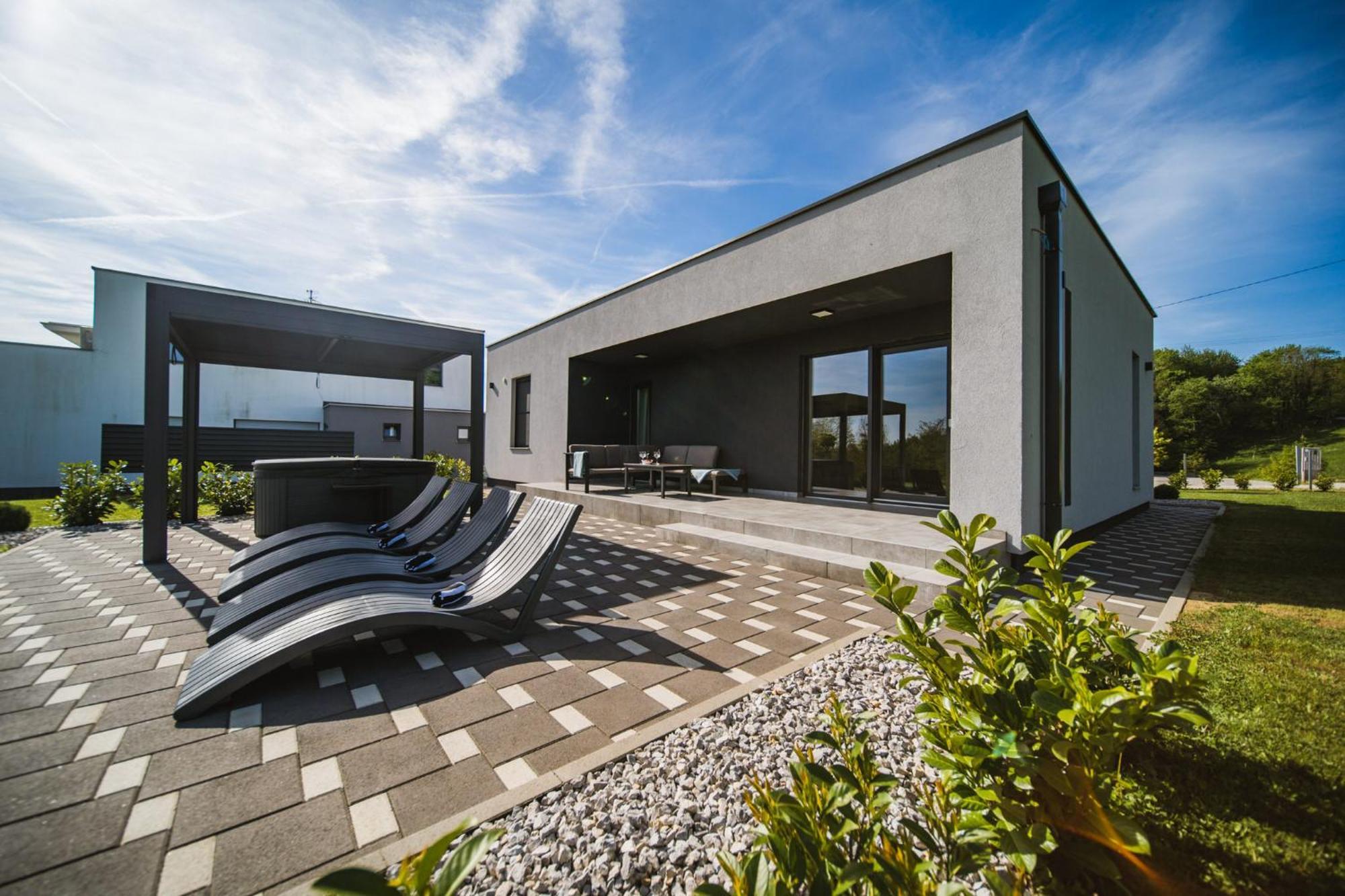 K Relax Place, Varazdinske Toplice, Modern Home With Sauna, Jacuzzi, Wifi Esterno foto